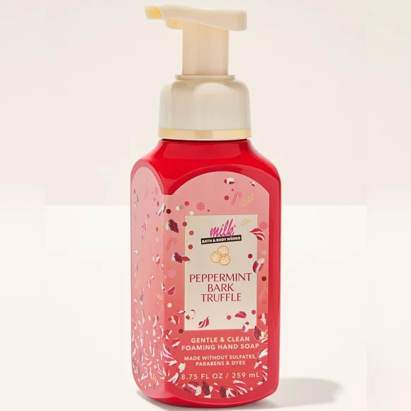 Bath Body Works Milk Bar Dessert Gentle Foaming Hand Soap Set of 4 NEW 8oz Each